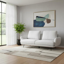 Load image into Gallery viewer, Contempo Retro Loveseat - Creamy Off White