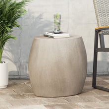 Load image into Gallery viewer, Outdoor Oval Shaped Side Table