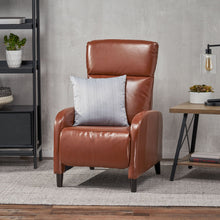 Load image into Gallery viewer, Wide Push Back Standard Recliner - Hazelnut