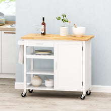 Load image into Gallery viewer, Contemporary Design Kitchen Cart With Wheels