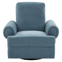 Load image into Gallery viewer, Manual Swivel Recliner Rocker Chair With Adjustable Backrest