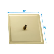 Load image into Gallery viewer, Modern 10" Square Rainfall Shower Head & Stainless Steel Wall Or Ceiling Mount Luxury Spa Shower Panel