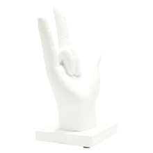 Load image into Gallery viewer, Hand Tabletop Sculpture (568386) - White