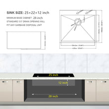 Load image into Gallery viewer, Stainless Steel Drop In Kitchen Sink, Topmount