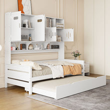 Load image into Gallery viewer, Daybed With All-In-One Cabinet And Shelf