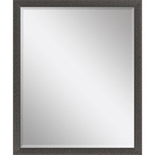 Load image into Gallery viewer, 31" Solid Wood Framed Accent Mirror - Dark Brown