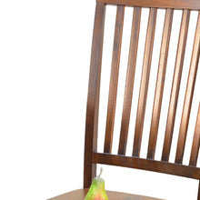 Load image into Gallery viewer, Wood Slat Back Dining Side Chair - Chestnut