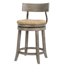 Load image into Gallery viewer, Stool With Natural Seagrass Seat