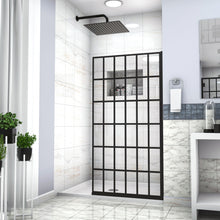 Load image into Gallery viewer, Frameless Fixed Shower Door, Open Entry Design