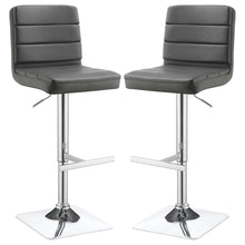 Load image into Gallery viewer, Adjustable Bar Stool (Set of 2) - Gray