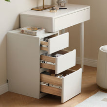 Load image into Gallery viewer, Table Dresser Without Mirror, Compact Dresser Accessories Storage Drawer - White