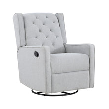 Load image into Gallery viewer, Milah - Gliding Swivel Recliner Tufted