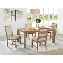 Load image into Gallery viewer, Rectangular Dining Set With Angular Legs