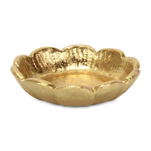 Load image into Gallery viewer, 5" Cast Iron Handmade Round Trinket Tray - Gold