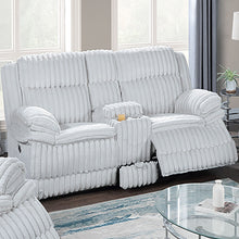 Load image into Gallery viewer, Contemporary Motion Loveseat With Console Storage