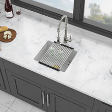 Load image into Gallery viewer, Modern Quartz Kitchen Sink Undermount Granite Composite