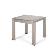 Load image into Gallery viewer, Cape Coral - Contemporary Side Table With Frosted Glass Top