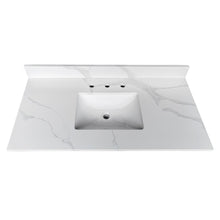 Load image into Gallery viewer, Bathroom Vanity Top With Undermount Sink, 3 Pre Drilled Holes