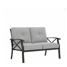 Load image into Gallery viewer, All-Weather Loveseat 2 Seats Sofa With Cushions