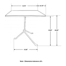Load image into Gallery viewer, Accent Table With Tripod Legs - Brown