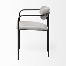 Load image into Gallery viewer, Fabric Dining Arm Chairs (Set of 2) - Gray