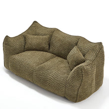 Load image into Gallery viewer, Comfortable Dual Beanbag Chair With High Resilience Foam Core For 2 People