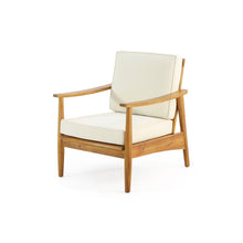 Load image into Gallery viewer, Emmry - Outdoor Acacia Wood Club Chair