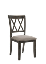 Load image into Gallery viewer, Claudia II - Weathered Side Chair (Set of 2) - Beige / Gray