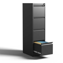 Load image into Gallery viewer, Steel Drawer Vertical File Cabinet With Lock For A4 Legal / Letter Size