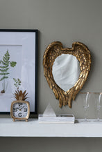 Load image into Gallery viewer, Wing Accent Mirror, Wall Mirror For Living Room - Gold