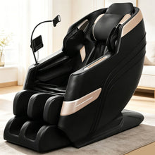 Load image into Gallery viewer, Massage Chair Recliner & Zero Gravity With Full Body Air Pressure - Black