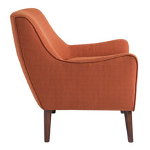Load image into Gallery viewer, Accent Chair Upholstered With Legs - Burnt Orange