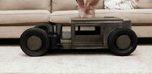 Load image into Gallery viewer, 26" Solid Wood Coffee Table - Brown And Black