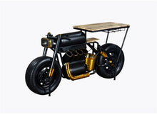 Load image into Gallery viewer, 17" X 70.5" X 33" Vector Bike Bar - Black / Gold