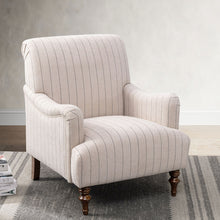 Load image into Gallery viewer, Sylvia - Striped Arm Chair - Natural