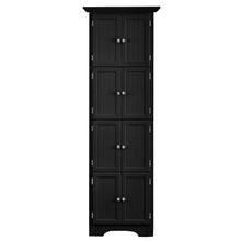 Load image into Gallery viewer, Tall Storage Cabinet With Doors And 4 Shelves For Living Room, Kitchen, Office, Bedroom, Bathroom, Modern