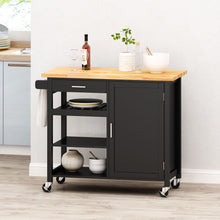 Load image into Gallery viewer, Contemporary Design Kitchen Cart With Wheels