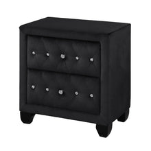Load image into Gallery viewer, Sophia - 2 Drawer Upholstered Nightstand