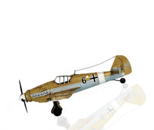 Load image into Gallery viewer, c1935 Messerschmitt BF 109 Fighter Sculpture - Yellow