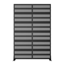 Load image into Gallery viewer, Six Panel Screen Room Divider (720053) - Black
