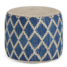Load image into Gallery viewer, Edgeley - Handcrafted Round Pouf