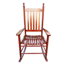 Load image into Gallery viewer, Wooden Porch Rocker Chair