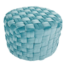 Load image into Gallery viewer, Braided - Versatile Round Ottoman