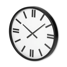 Load image into Gallery viewer, Round Large Modern Wall Clock With Face Non-Numarical Number - White