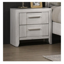 Load image into Gallery viewer, 2 Drawer Nightstand With Bar Handle - Antique White