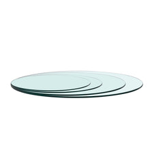 Load image into Gallery viewer, Round Tempered Glass Table Top