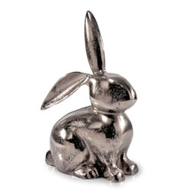 Load image into Gallery viewer, Rabbit Tabletop Sculpture - Silver