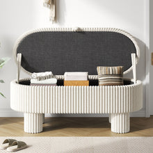 Load image into Gallery viewer, Storage Ottoman Upholstered Bench With Lift Top Storage For Bedroom