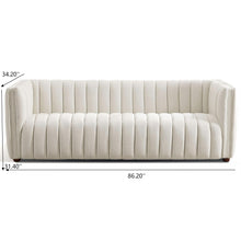 Load image into Gallery viewer, April - Mid-Century Modern Luxury Tight Back Boucle Couch