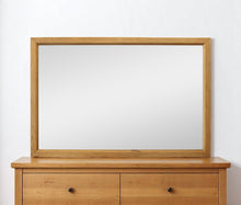 Load image into Gallery viewer, 40" Solid Framed Mounted Accent Mirror - Natural